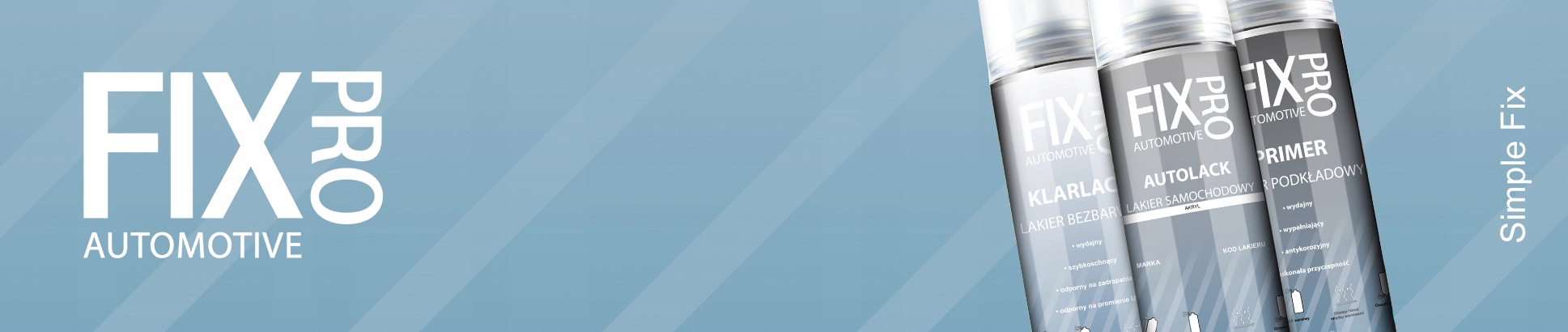 FixPro LAKIER SAMOCHODOWY SPRAY BEZBARWNY SKODA 9102 Producent Inny
