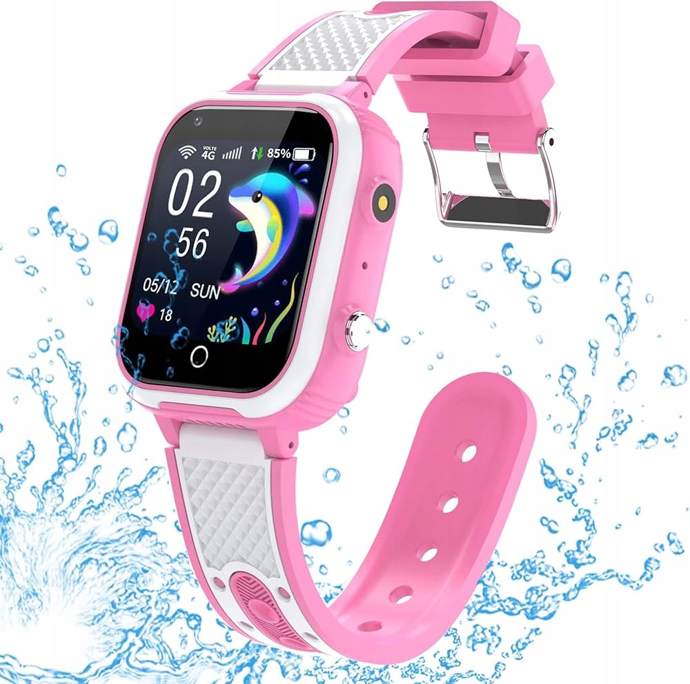 Smartwatch Dla dzieci Kesasohe 4G Wielofunkcyjny 16 gier
