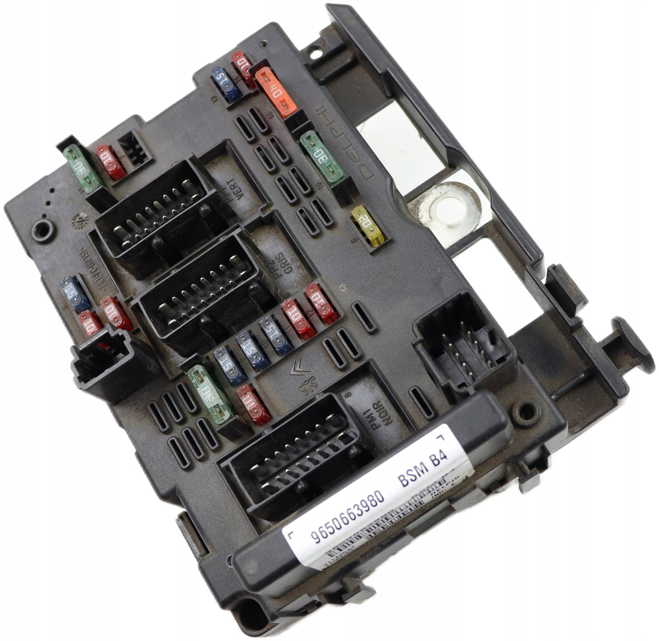PEUGEOT 206 307 modulo Scatola BSM 9650663980 B4