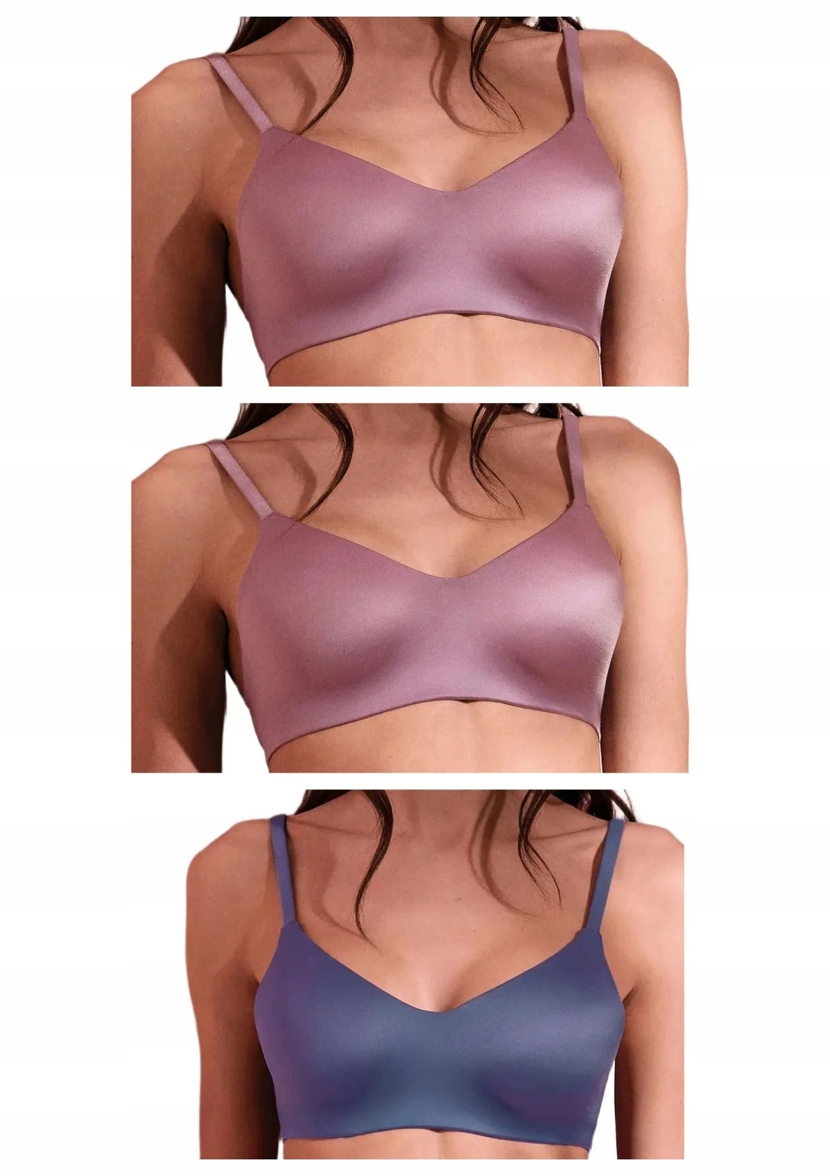 Lormar Active Ultrashine podprsenkový top 3 ks 2x růžový džíny Xs