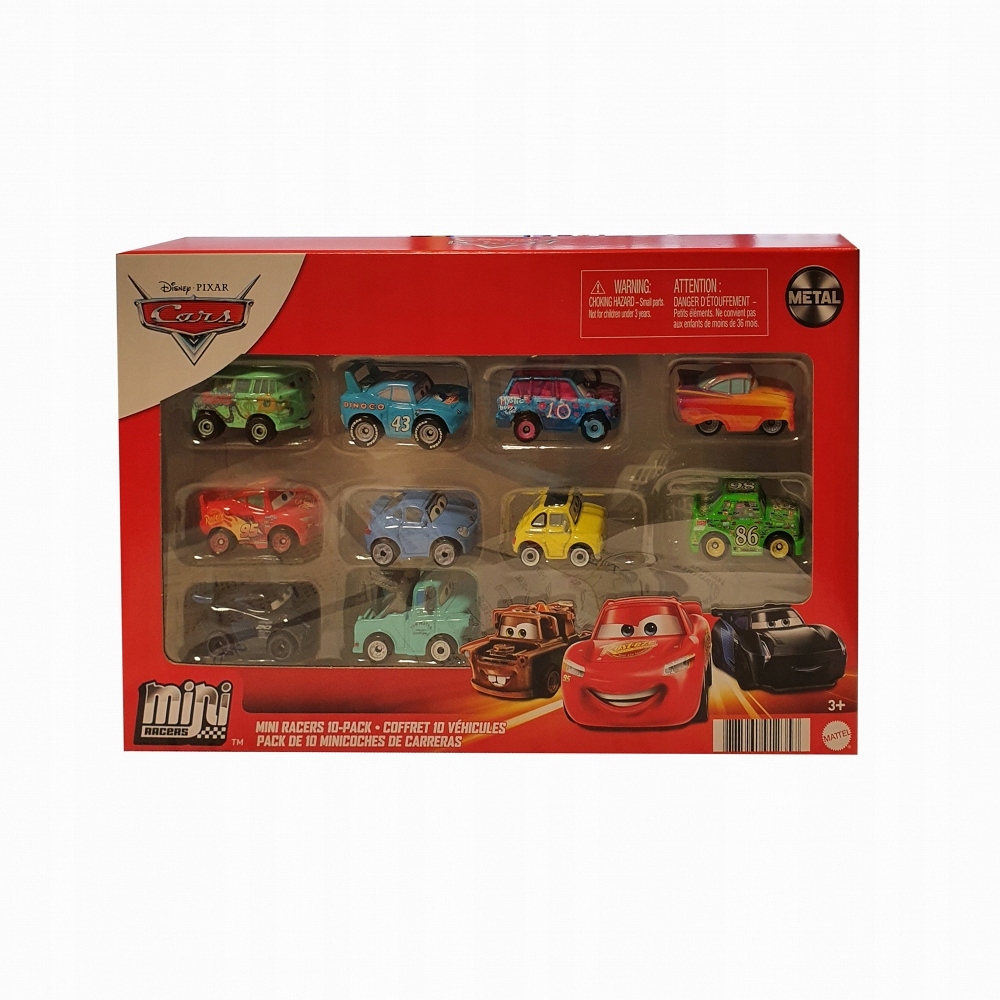 

Mattel Cars Mikroauta 10-pak GKG08 GRW27