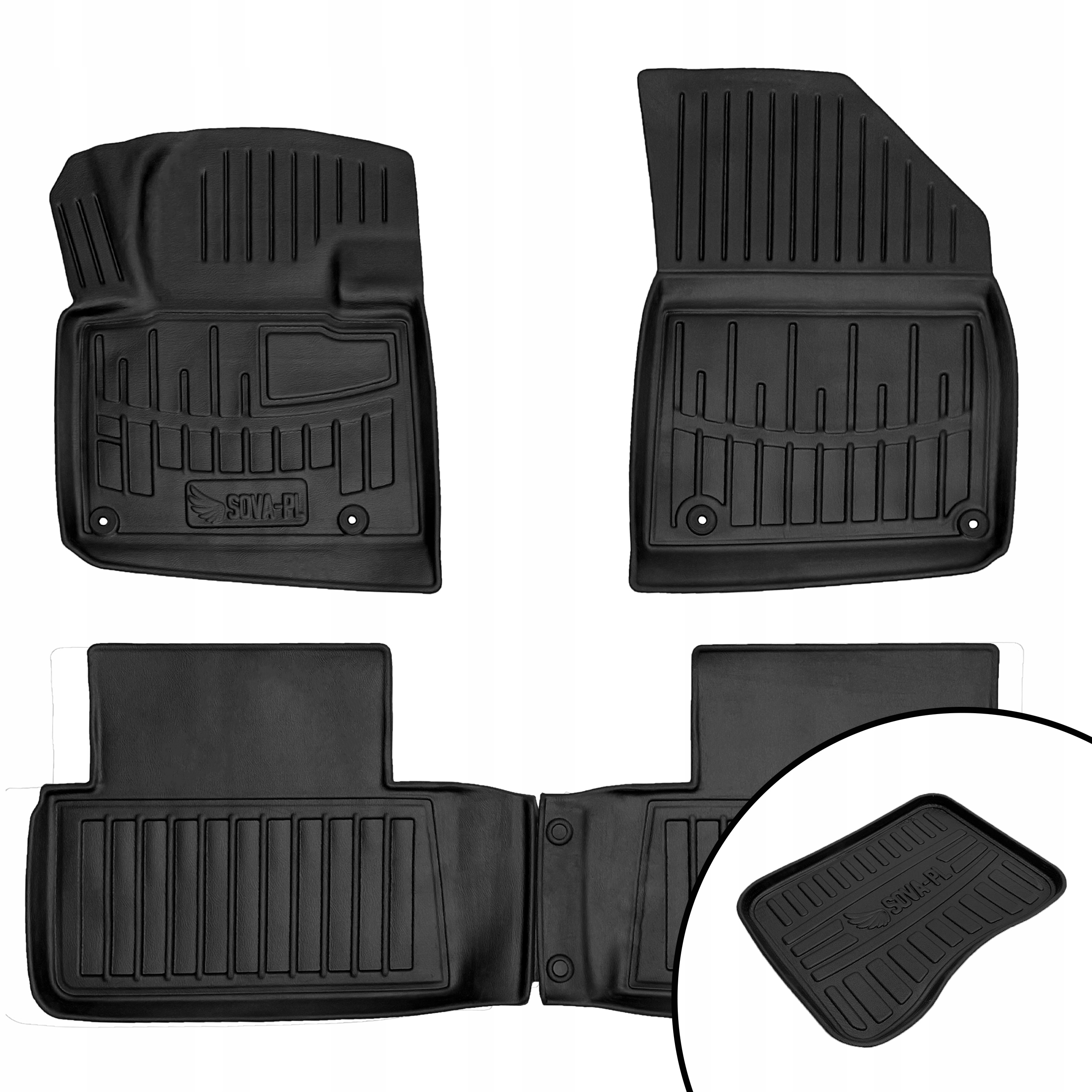 Dywaniki samochodowe Citroen C5 III (2008-2017) kombi, sedan +mata