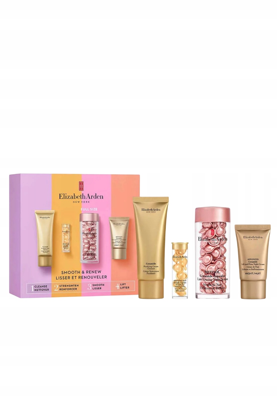 Set Elizabeth Arden: Ceramide, Eliminates Impurities, Cleansing Cream, 50