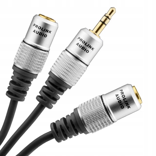 

Rozdzielacz adapter Prolink mini Jack 3,5mm 0,2m