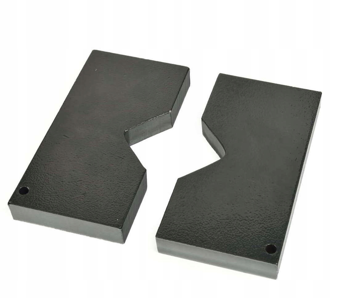 PRYZMY Z WYCIECIAMI DO PRASY 6T 12T 20T 30T MOCNE GRUBE