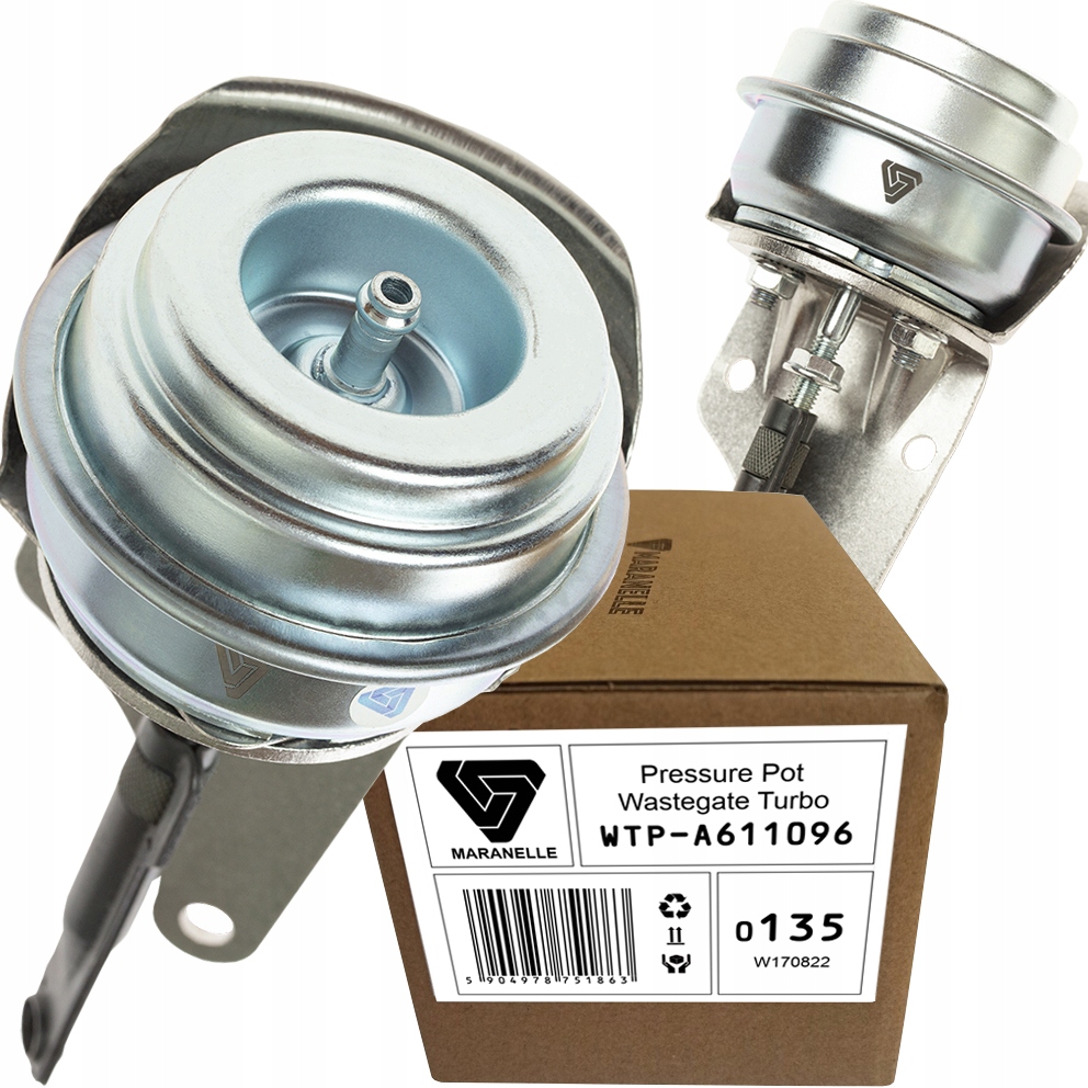 709836-5004S, A6110961699 - Пузырь груша турбины Mercedes Sprinter 2.2 CDI