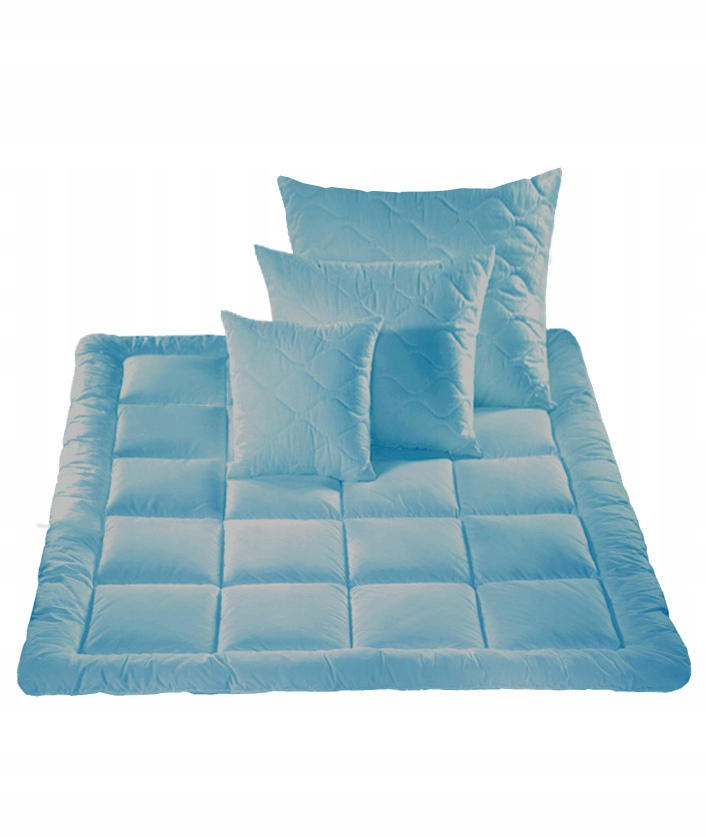 Vankúš ovčia vlna Fortuna modrý sypok 70x90 1500g 43/33/58