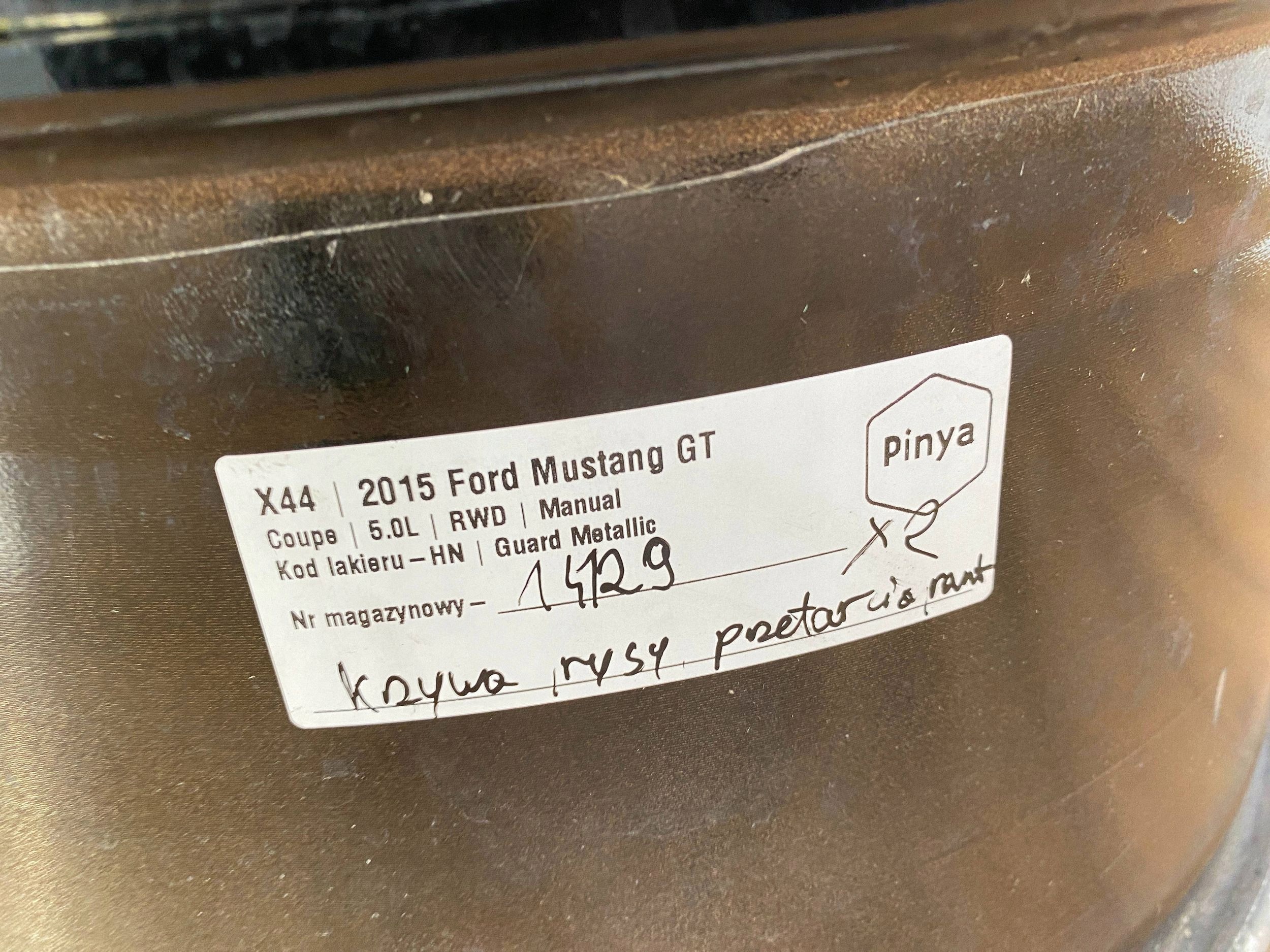 disc aluminium disc 19 Ford Mustang VI GT 5.0 2015+