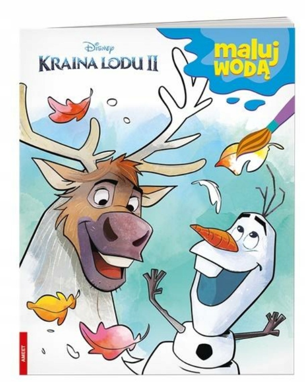 

Kraina lodu 2 Maluj Wodą Kolorowanka Wodna