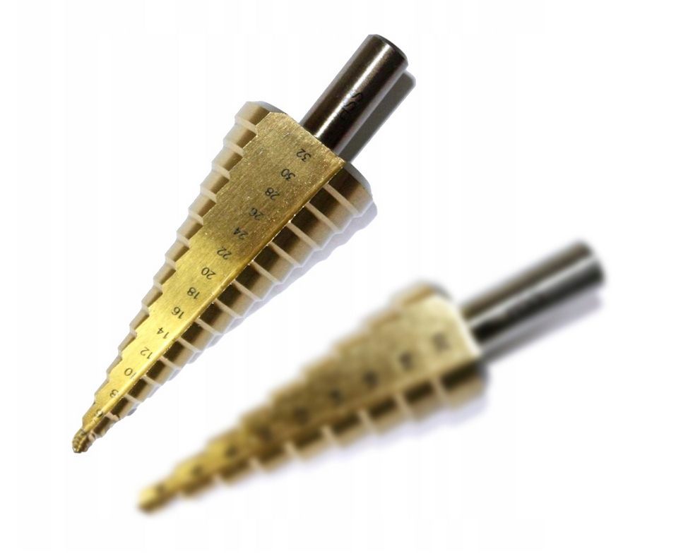 

Wiertło Stopniowe Stożkowe Do Metalu 4-32MM