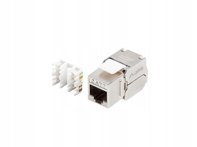 Lanberg Moduł Keystone Lanberg gniazdo beznarzędziowy RJ45 -> Lsa 180° F