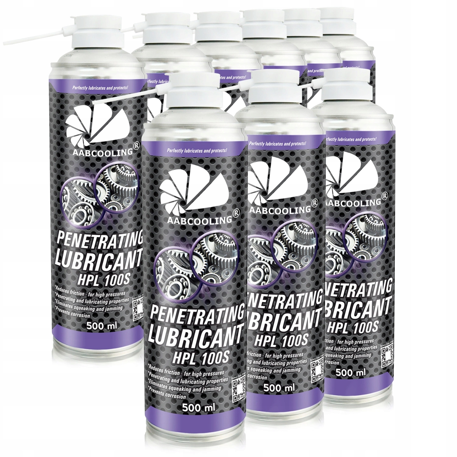 Mazivo 9X500 ml, Pro Ložiska, Šrouby, Konzervační A Opravný Přípravek Na Řetěz