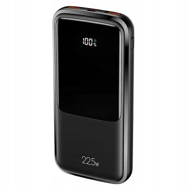 Usams Powerbank PB58 10000mAh 22.5W QC3.0+PD Fast Charge czarny/black