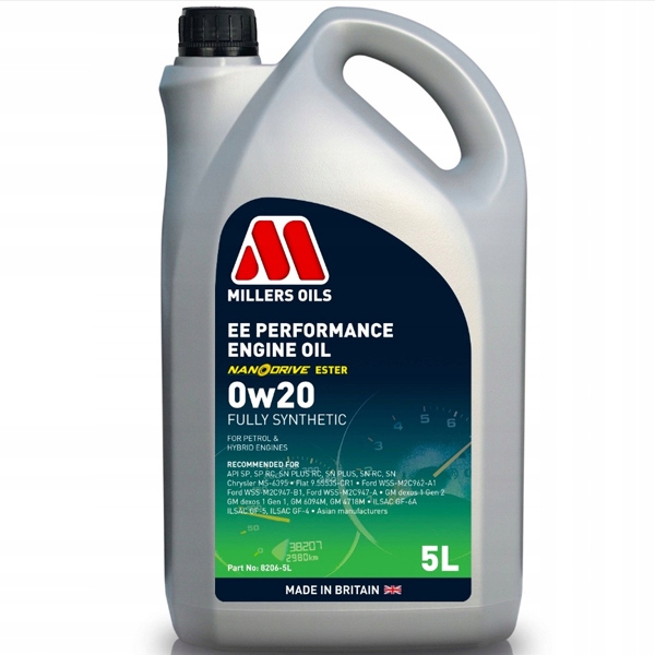 Millers Oils Olej syntetyczny 0W-20 8206 5L