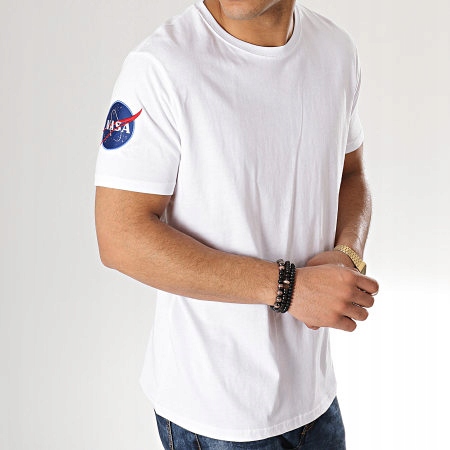 

Alpha Industries T-shirt Nasa 176506 biała L
