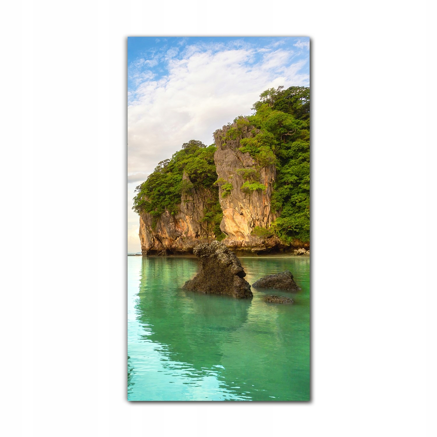 

Foto-obraz na szkle na ścianę 70x140 Klify ocean