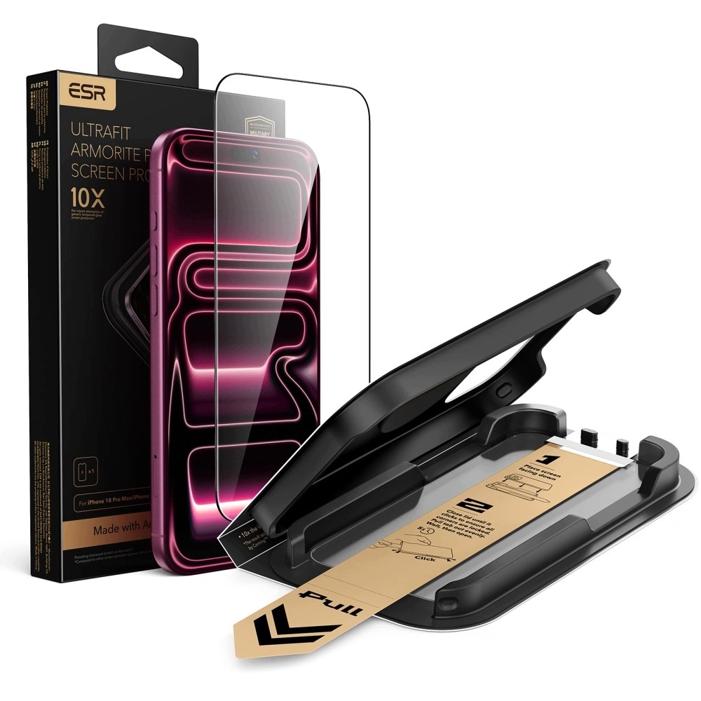 Szkło Hartowane Esr Ultrafit Armorite Pro Tempered Glass iPhone 17 Pro 18