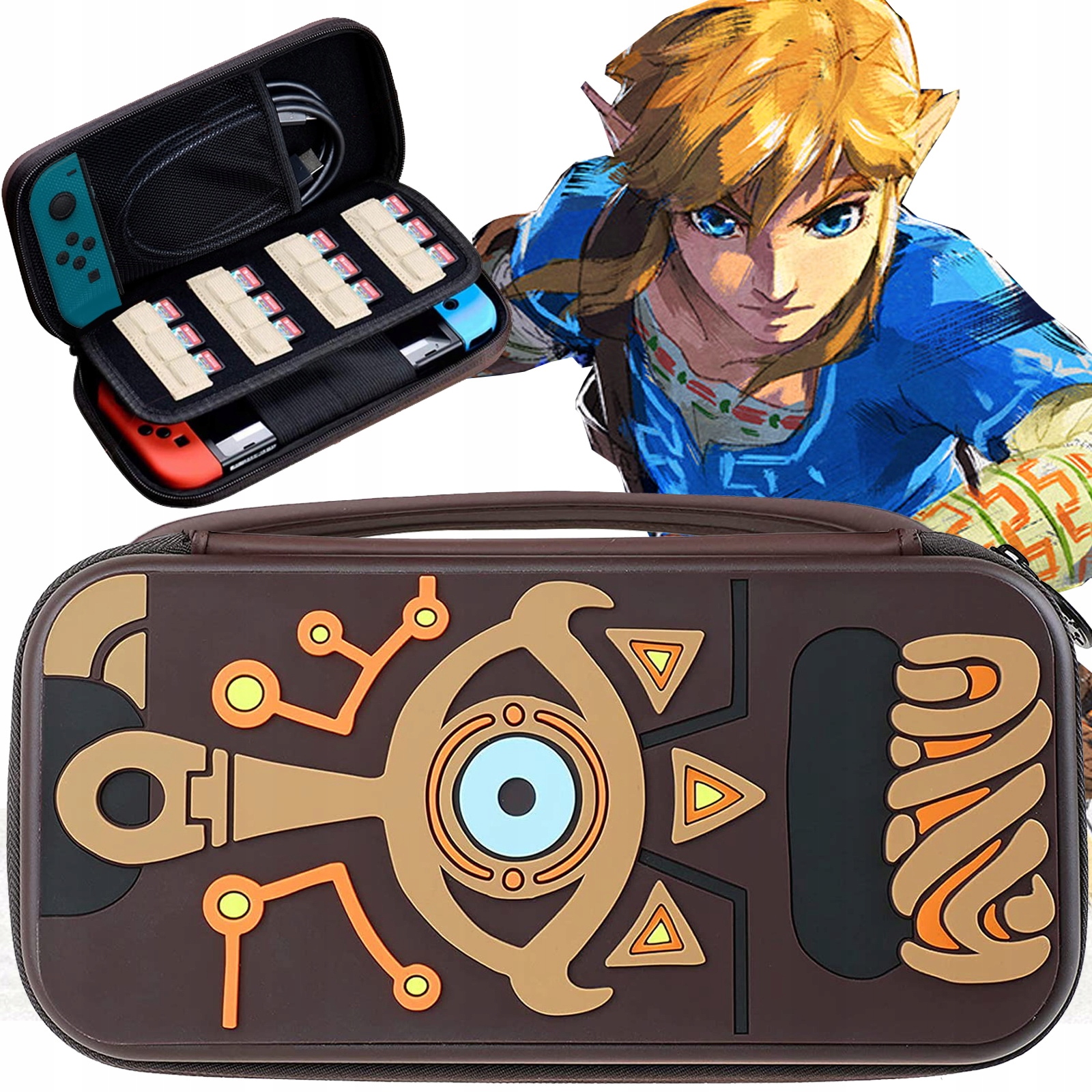 ETUI 3D FUTERAŁ DO NINTENDO SWITCH OLED ZELDA CASE