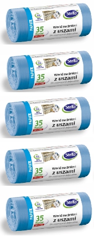 

Stella Worki Niebieskie Uszami Segregacji 35l 5x20