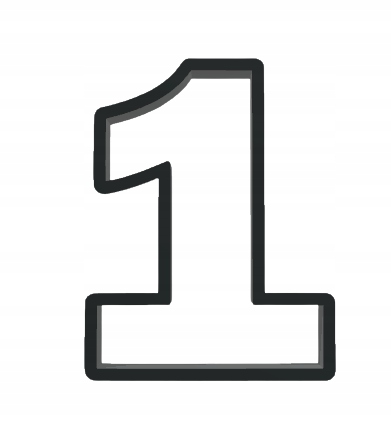 Foremka jedynka ROCZEK 1 urodziny 9cm