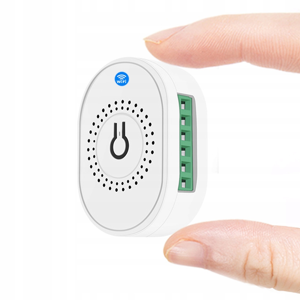 

Przekaźnik Dopuszkowy Włącznik WiFi 2CH Tuya