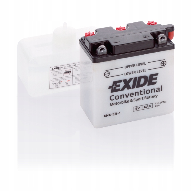 Akumulaotr Exide 6V 6Ah/40A 6N6-3B-1