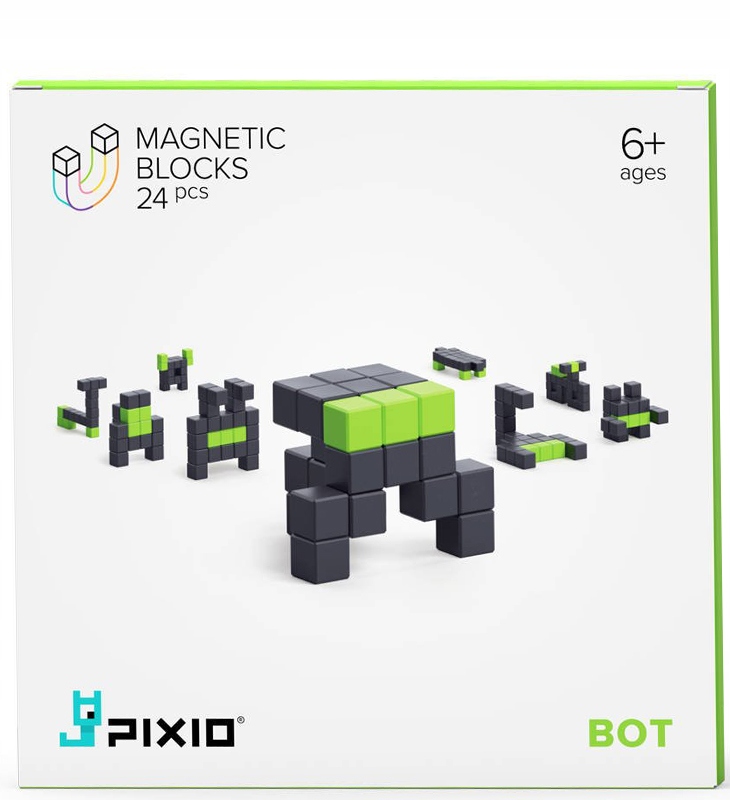 

AC03 Klocki Magnetyczne Pixio Story Series 24szt.