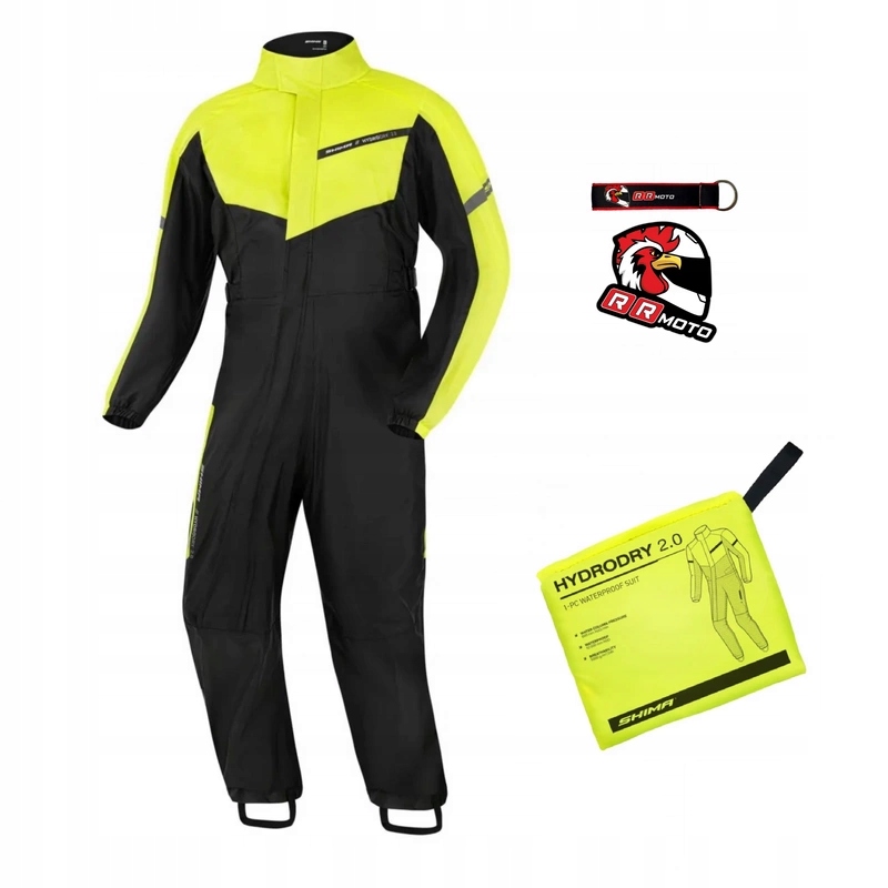 Kombinéza proti dažďu Shima Hydrodry 2.0 Black Fluo Darčeky