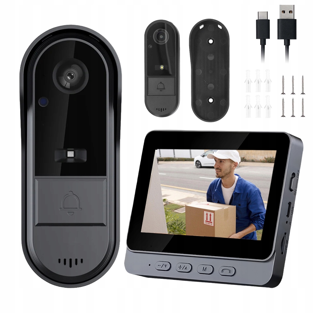 Monitor Pro Videotelefon, Bezdrátová Bluetooth Kamera, Stabilní A Odolná