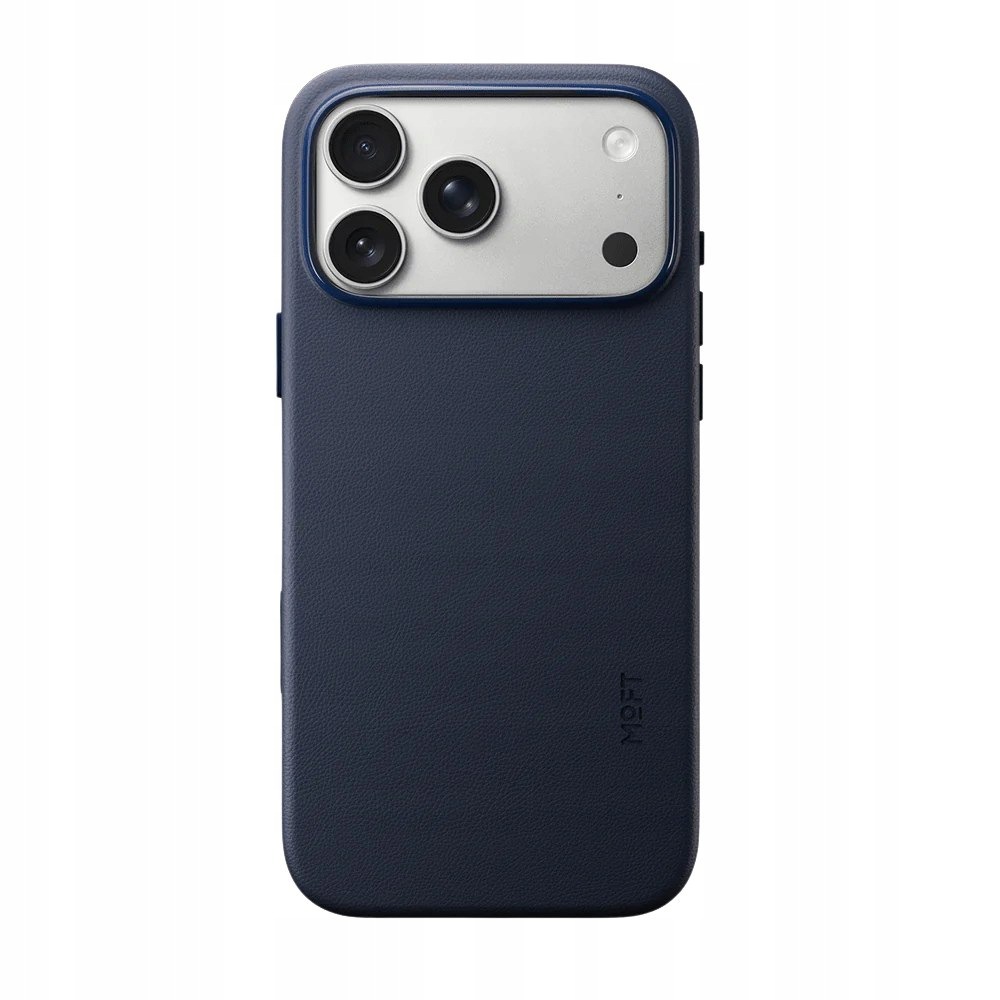 Moftové puzdro Snap Movas MagSafe pre iPhone 17 Pro, modré