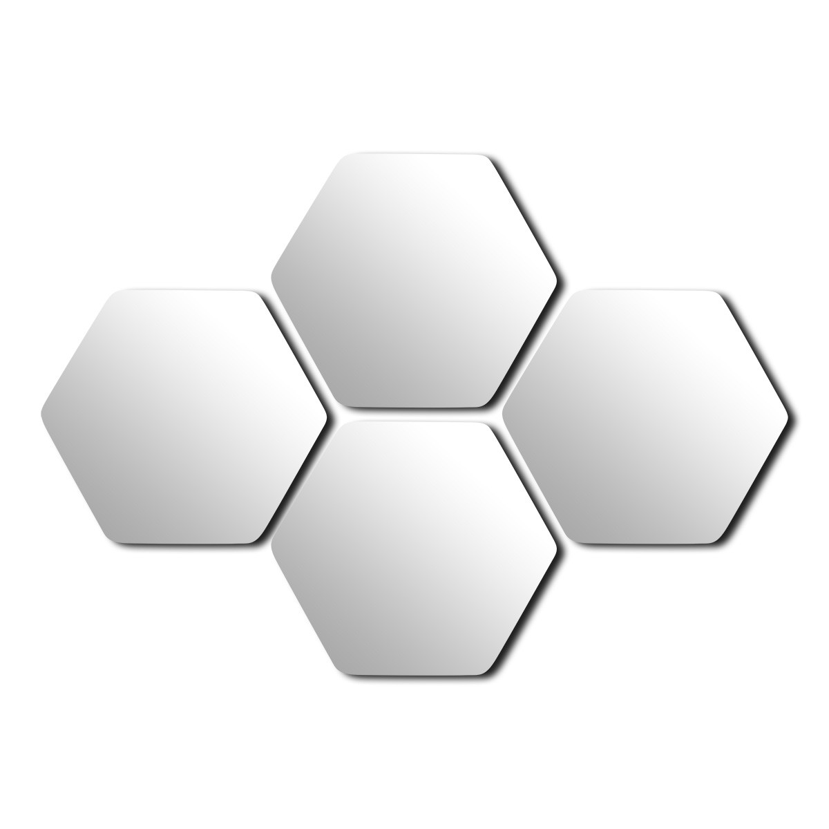 LUSTRO ŚCIENNE NAKLEJANE LUSTRO ŁAZIENKOWE HEKS