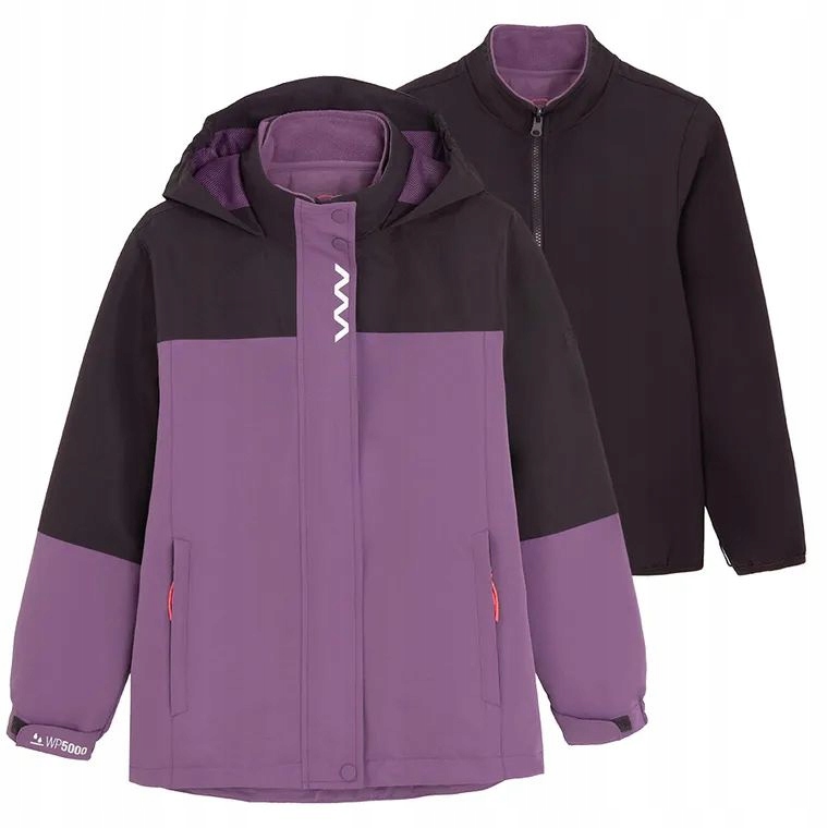 Cool Club kurtka softshell przejściowa 3w1 116 wodoodporna WP5000 MVP3000