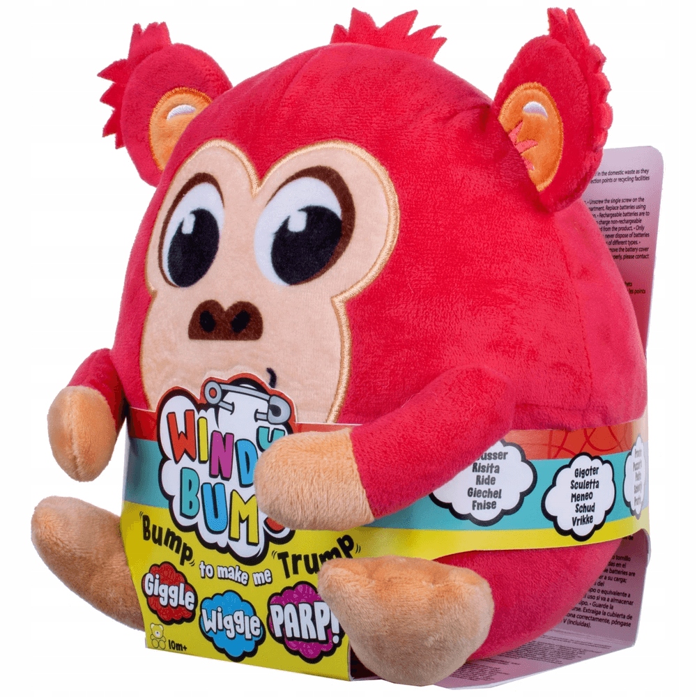 

Interaktywna Maskotka Dźwięki Windy Małpka Squishy