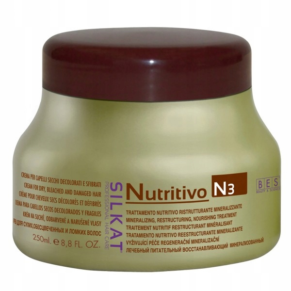 Maska pro suché a lámavé vlasy Bes Nutritivo N3 250 ml
