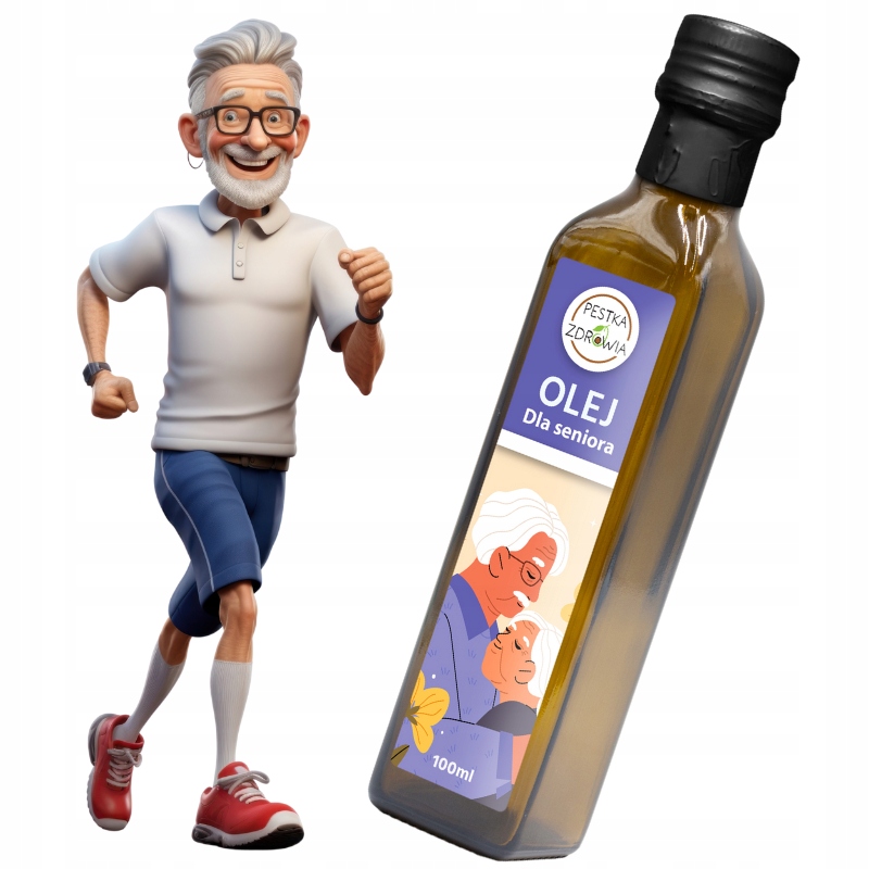 Levně Olej Senior Fit – pro seniory Přírodní lisovaná kompozice za studena 500 m