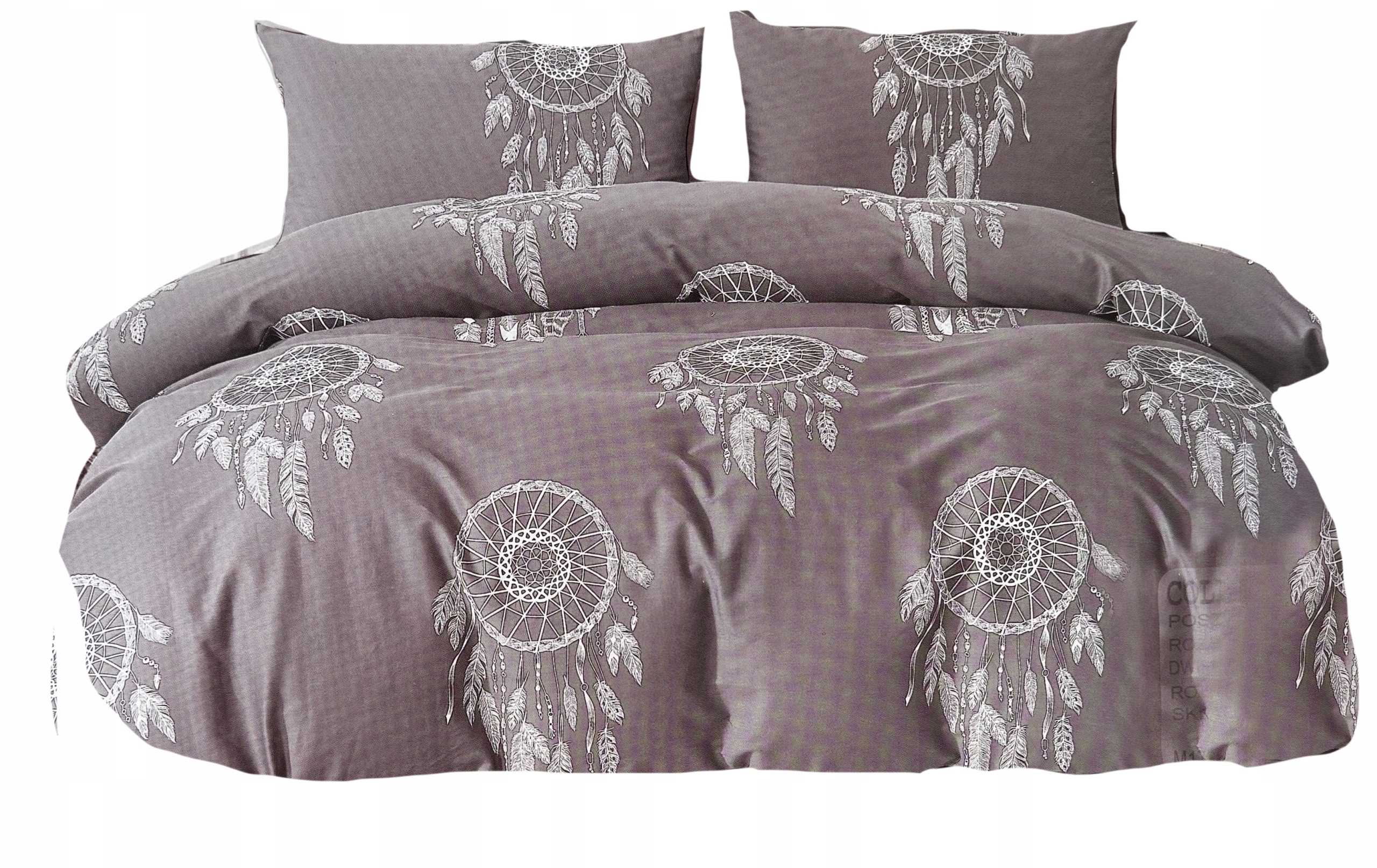 Povlečení 160x200 Bavlna Saténová Sada 3 Č.. Povlečení Povlečení Lapač Snů