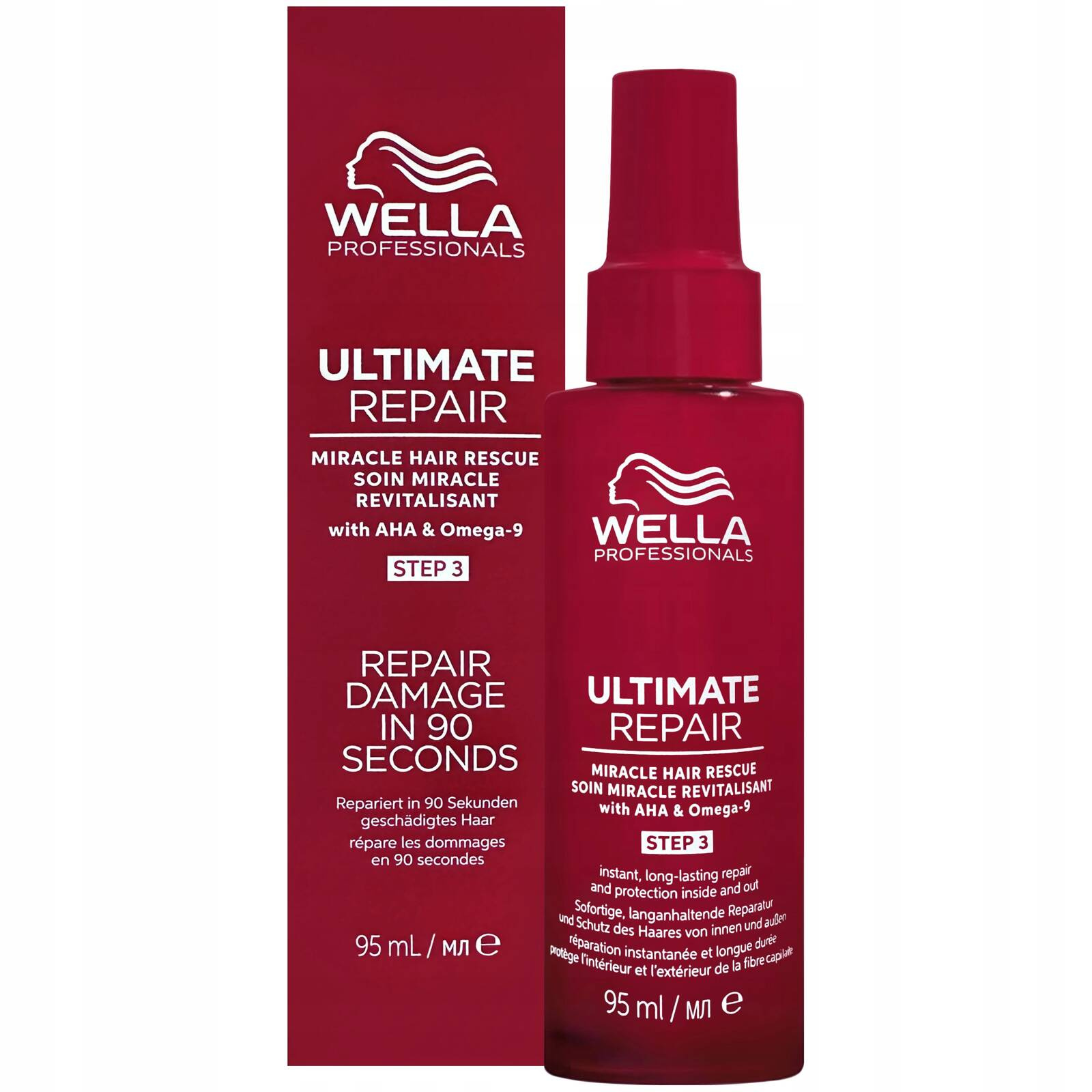 Wella Ultimate Repair Hiar Rescue, Regenerační sérum na vlasy, 95 ml