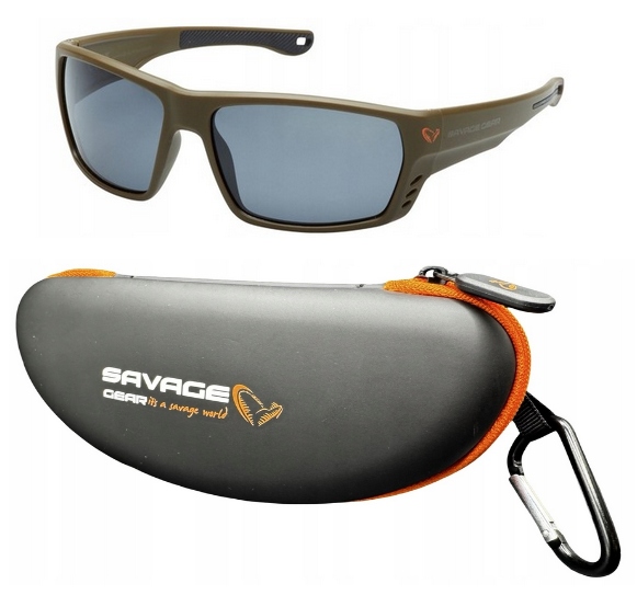 Polarizační brýle Savage Gear Polarized 2 SG4 Black Pouzdro