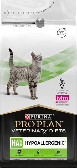 Levně Purina Pro Plan Veterinary Diets Hypoallergenic pro kočky s alergií 1,3 kg