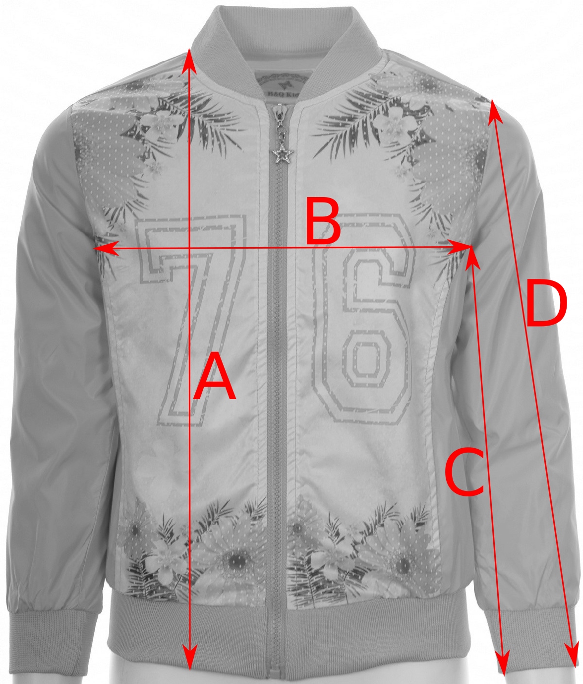 KURTKA WIOSENNA BQ 9943W R12 WIATRÓWKA 146/152 Fason wiatrówka