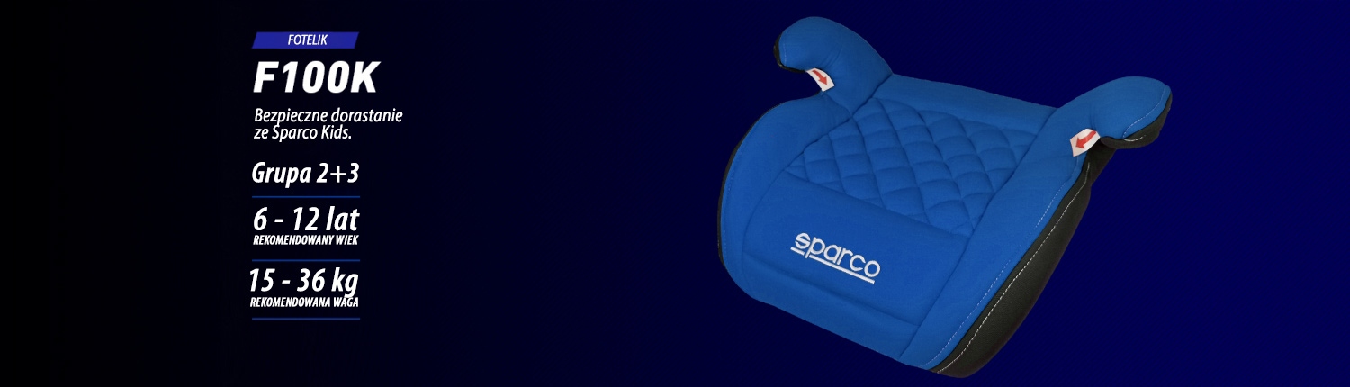 SIEDZISKO PODSTAWKA SPARCO niebiesko szary F100K Kod producenta F100KBL-PIK