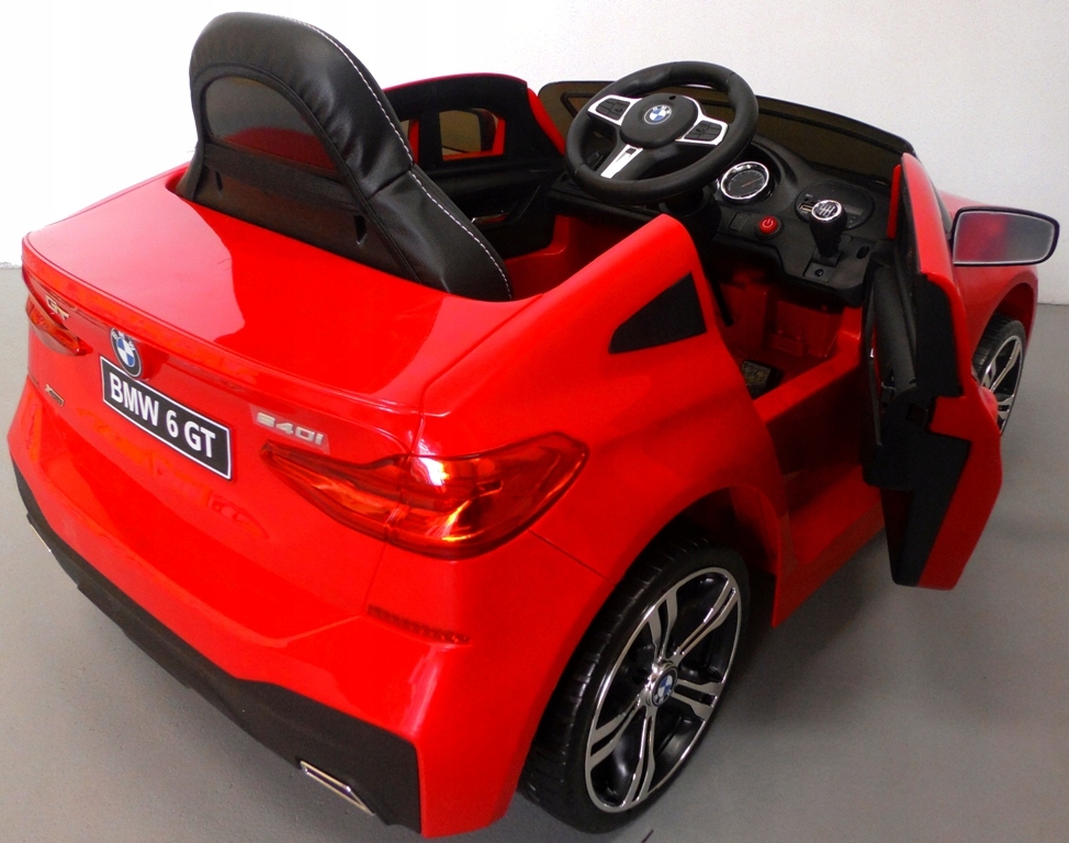 CABRIO BMW 6GT Auto na akumulator EVA MIĘKKI Fotel Długość pojazdu 106 cm