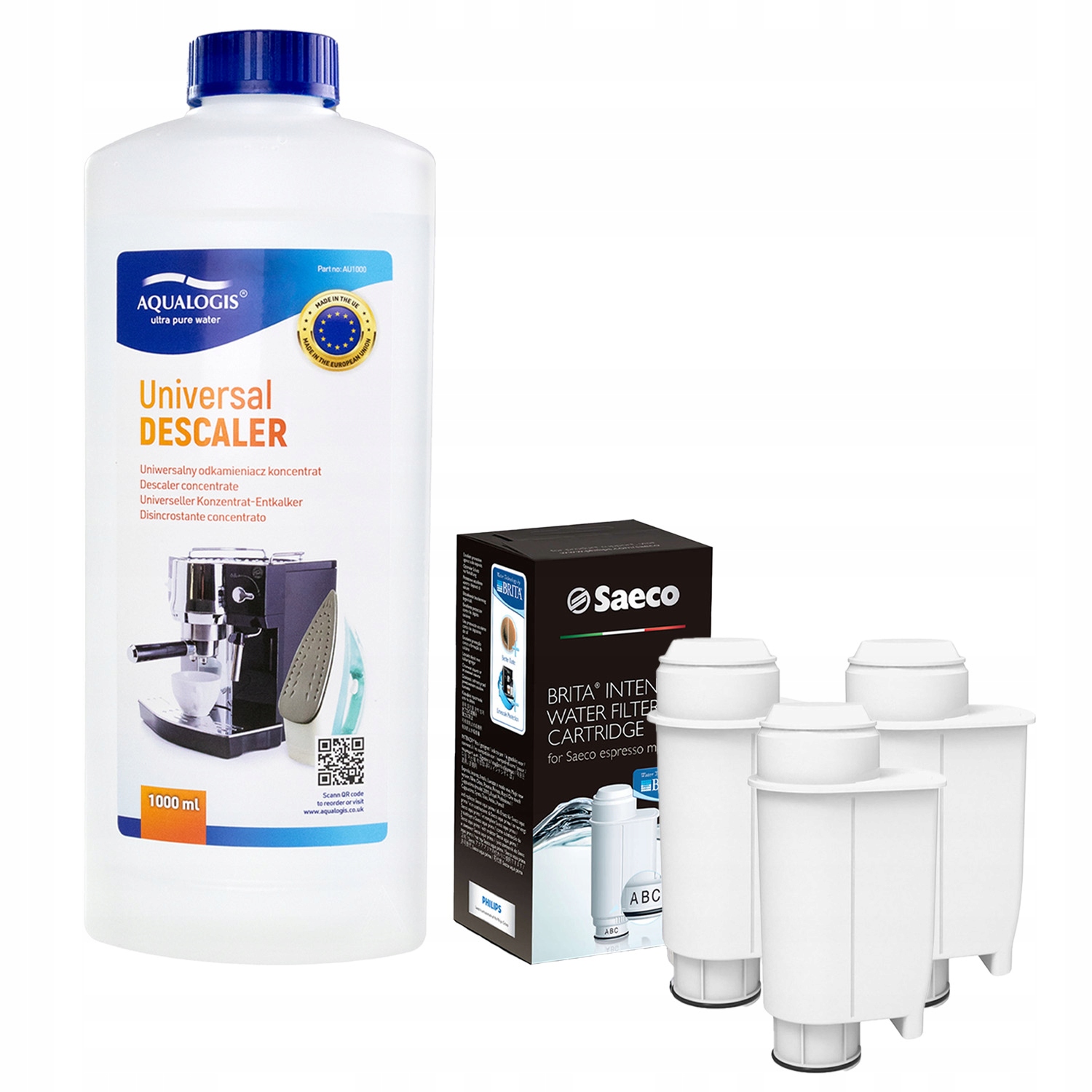 Sada Gaggia Intenza+ CA6702 3ks, Odvápňovač 1L