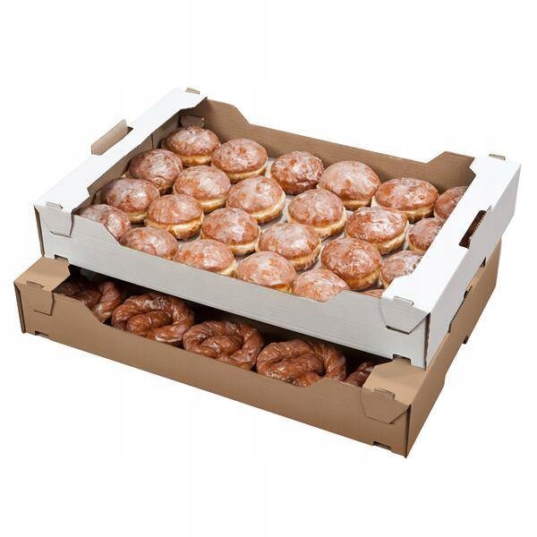 

Karton na pączki Duży 50szt pączek tłusty czwartek