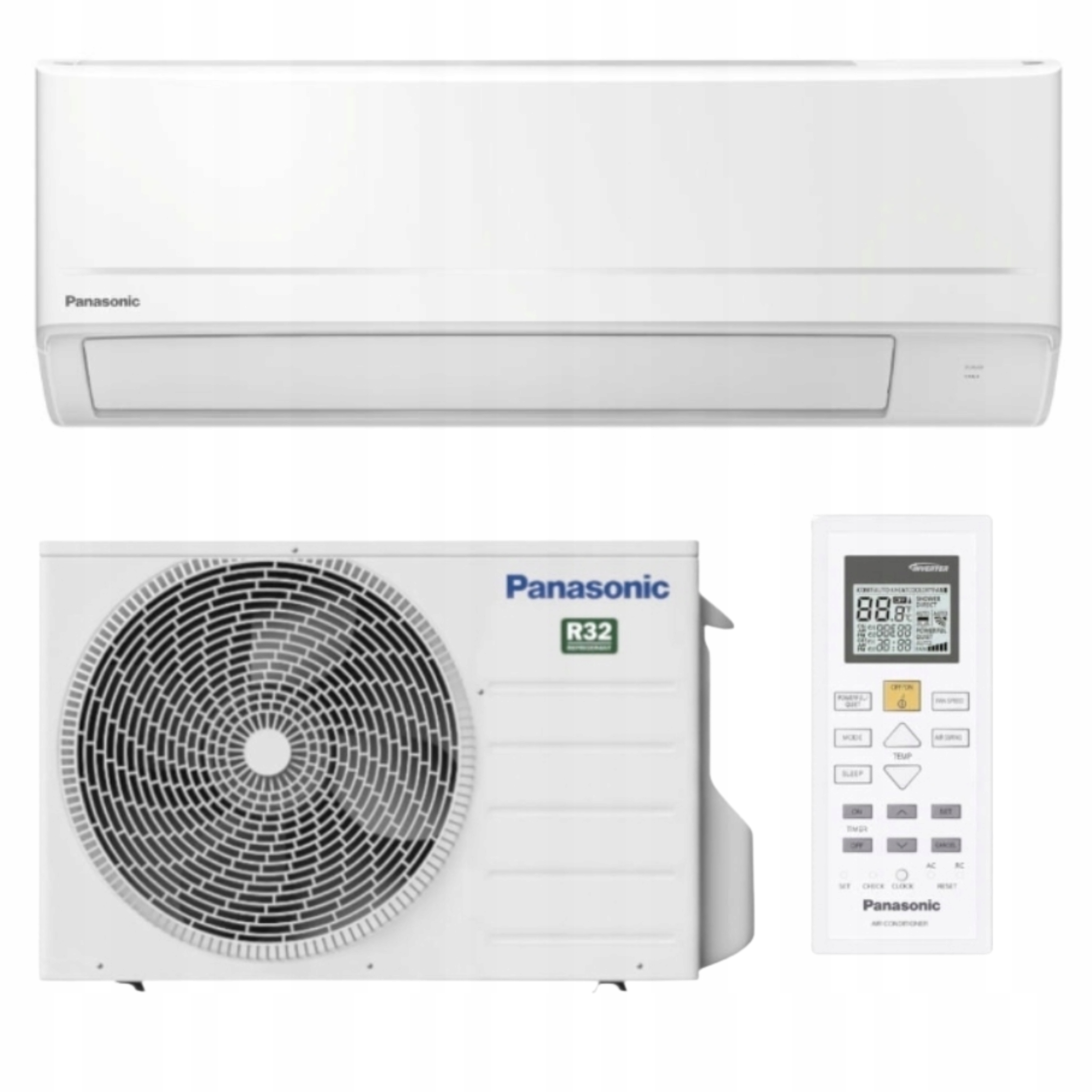 Nástenný klimatizátor Panasonic KIT-UZ35-ZKE 3,3 kW 40 m2 Domáci Výkonný