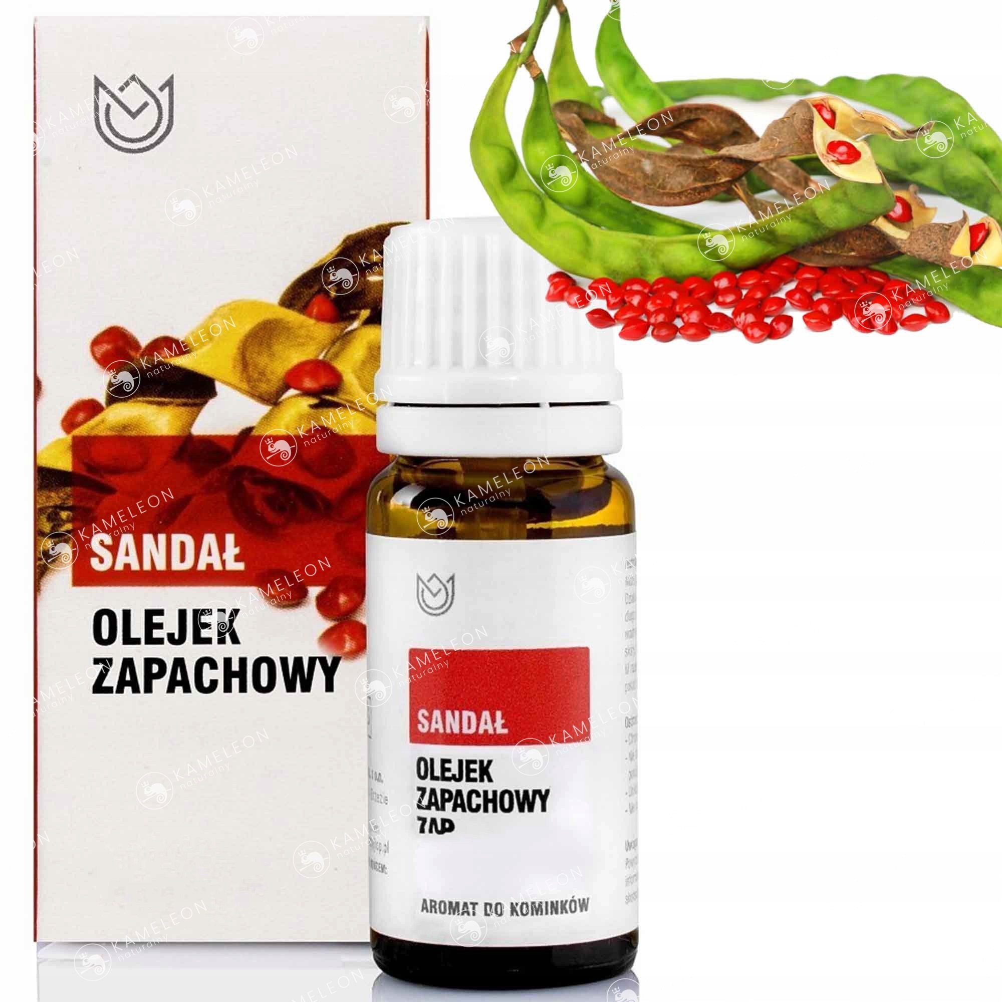 

Olejek Zapachowy eteryczny Sandał 12ml do kominków