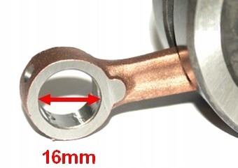 WAŁ KORBOWY ŁOŻYSKO SUZUKI MORINI do1998r 50 CIECZ Producent inny