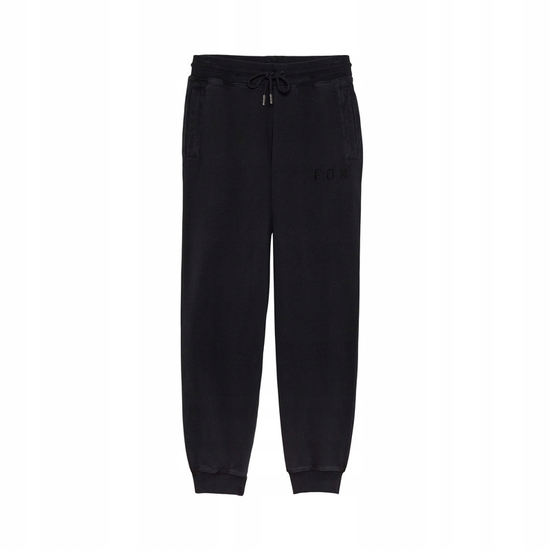 Dámske Nohavice Fox Wordmark Fleece Jogger Black (s)