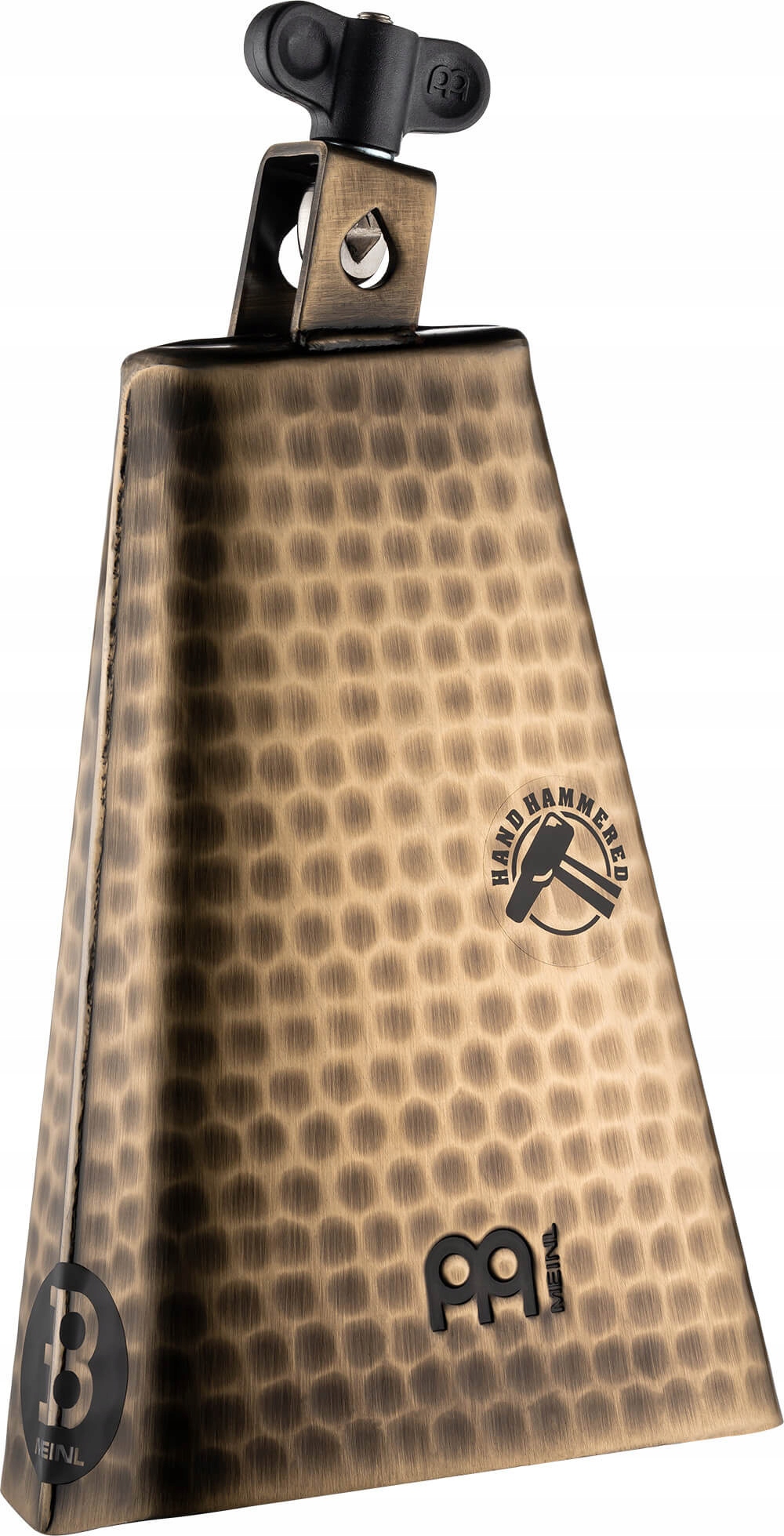 Meinl STB80BHH-G Kovový zvonec (Cowbell) tepaný, zlatý, 8"