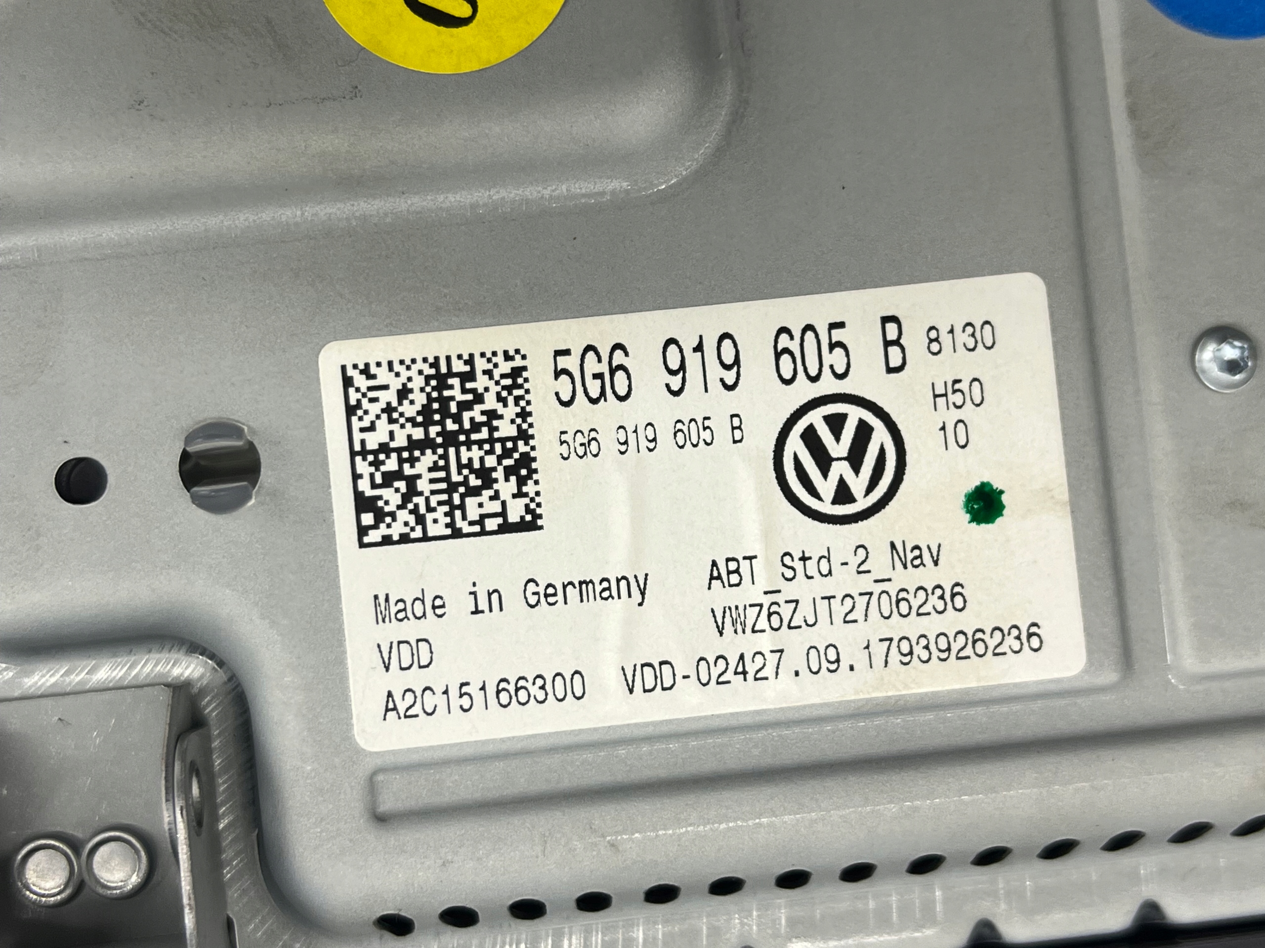 display navigation player display MIB2 KOMPLET VW T-ROC 18-23R